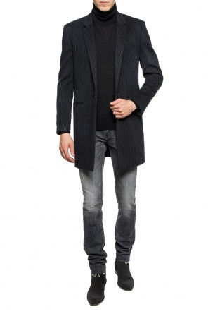 Płaszcz ze wzorem w paski, zdjęcie 2 Płaszcz ze wzorem w paski od Saint Laurent